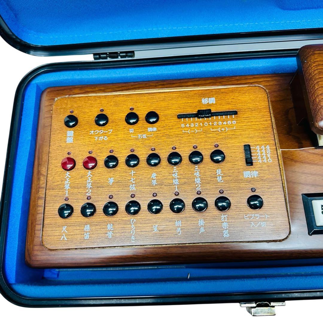 SUZUKI 大正琴 和楽 シンセサイザー TES-100 ハードケース付き