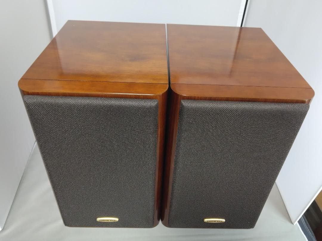 【美品/名機】ONKYO D-202AXスピーカーペア動作確認済み シリアル同番 音出し/名機】ONKYO オンキョー D-202AX ペア スピーカー シリアル同番