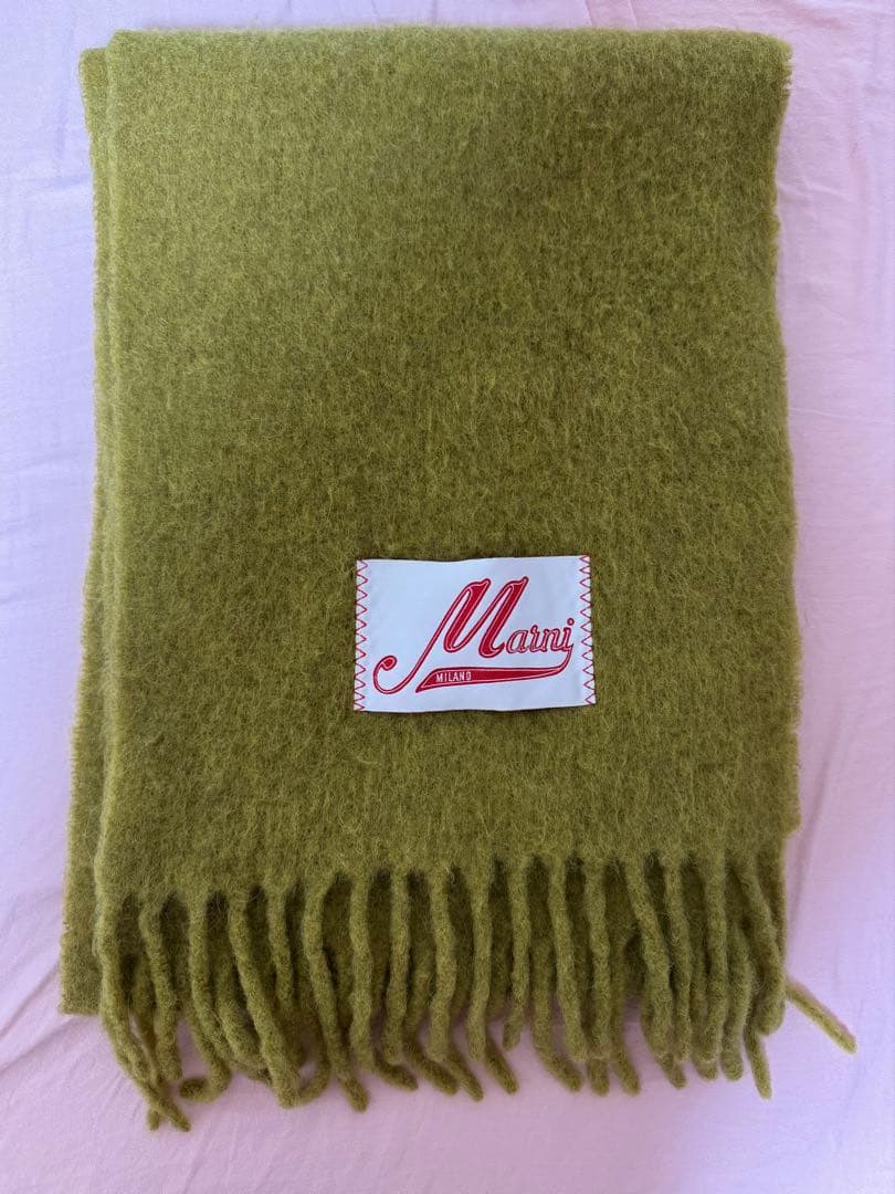 Marni マフラー マルニ MARNI MARNI マフラー SCZC0068Y0 UAW031 ロゴ （00N15/SODIUM