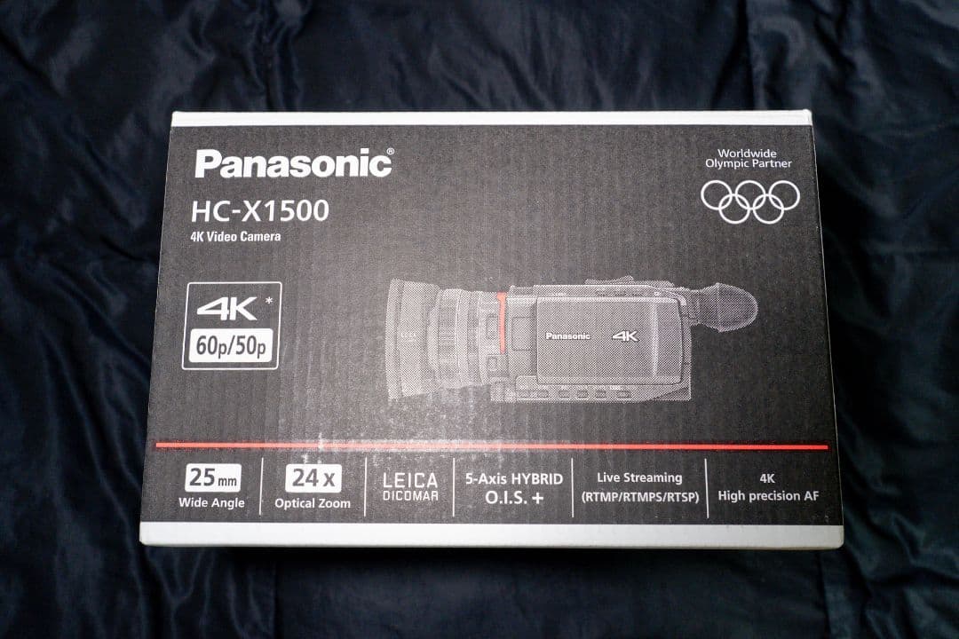 a*o様 パナソニック(Panasonic) 4K ビデオカメラ HC-X150 Panasonic X1500 4K Professional Small Video Camera Camcorder with
