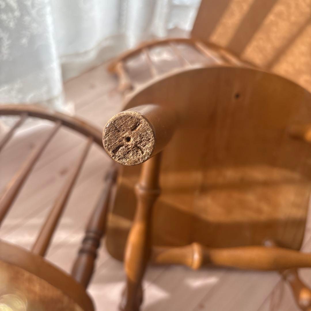 HAZK様4脚おまとめIKEDA 池田木工 チェア③④木製 古家具 ヴィンテージ