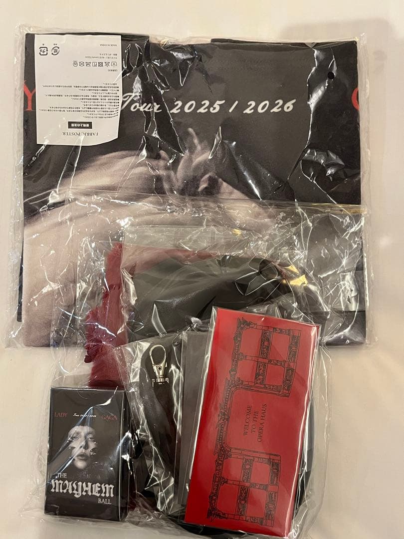 Lady Gaga The Mayhem Ball VIP Gold Merch - メルカリ