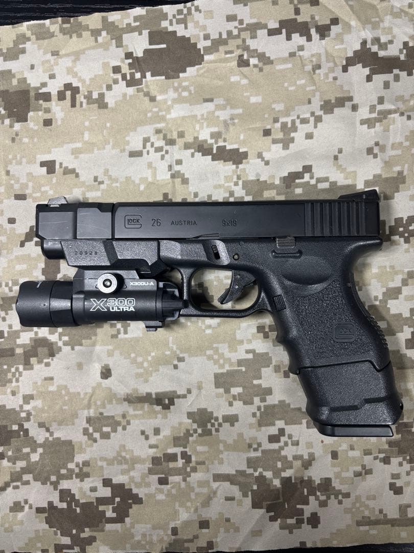 Glock 26 アドバンス　ガスブローバック　ガスガン TOKYO MARUI（東京マルイ） ガスブローバック グロッグ26 GLOCK26