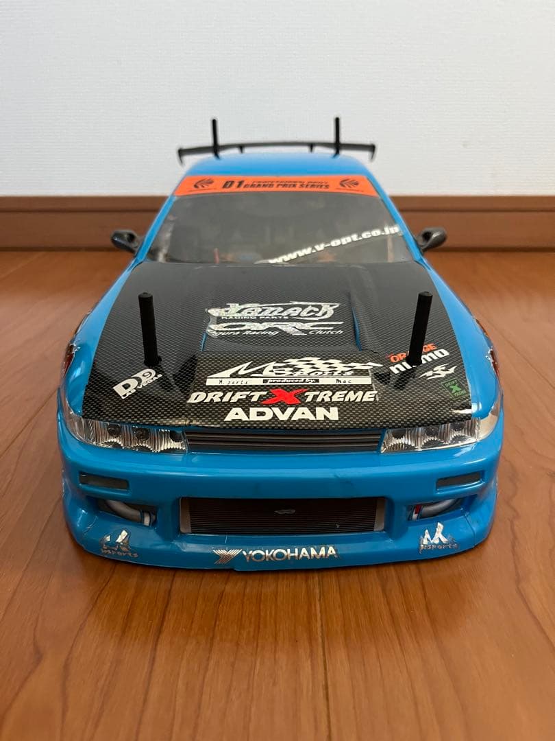 1/10 ラジコン ドリフト ドリパケ 2.4GHz S13シルビア LED電飾 - メルカリ