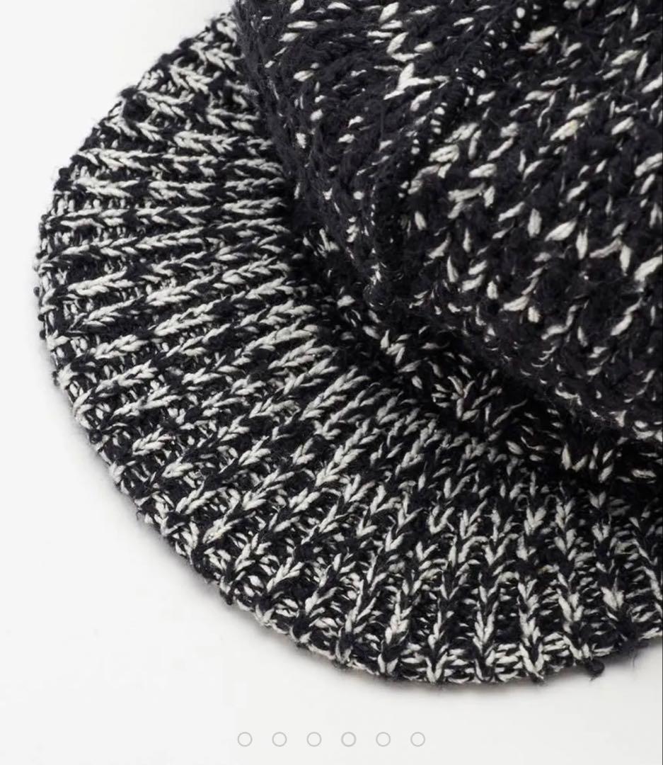 kijina takayuki】25AW 新品 帽子BLACK×WHITE - メルカリ