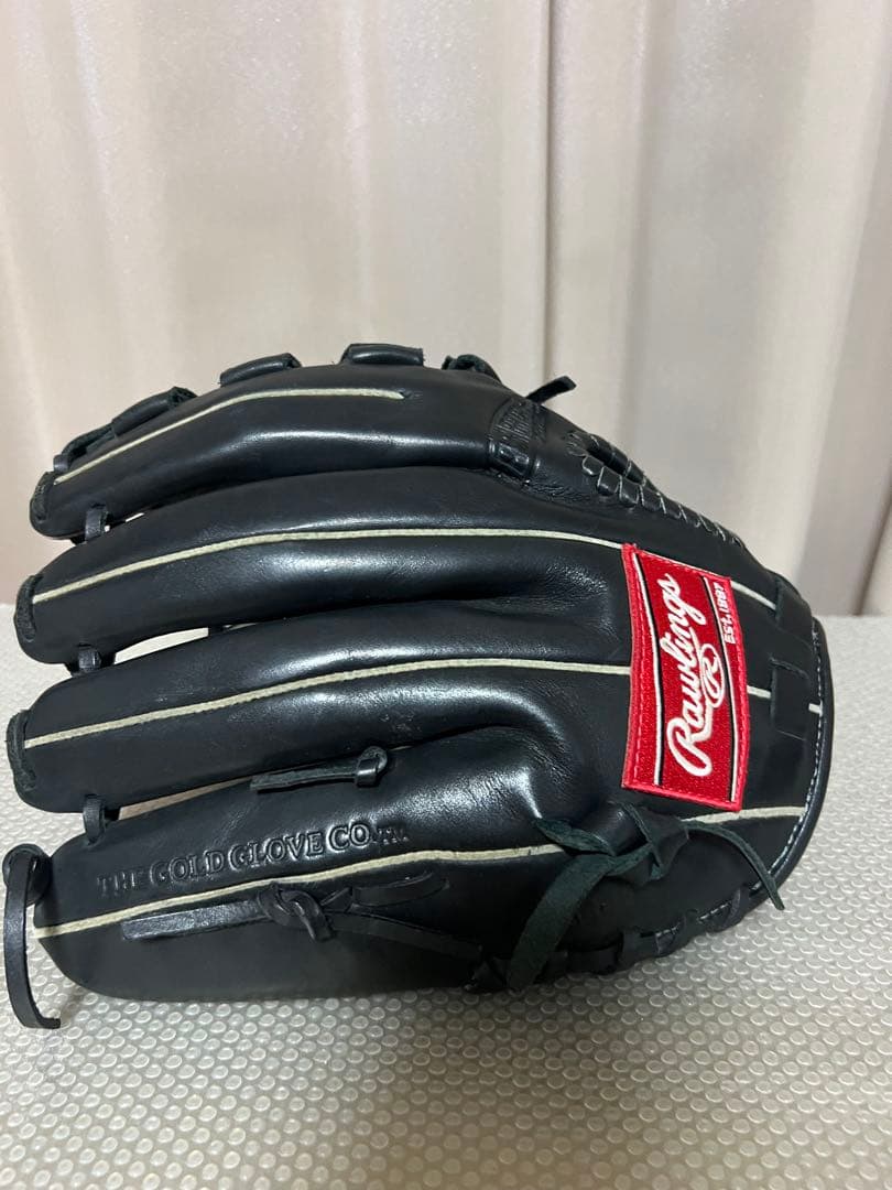 ローリングス DUALPALM 野球 グローブ ブラック 本革 新品 (高校野球対応)】 ローリングス 硬式グローブ / オールラウンド用