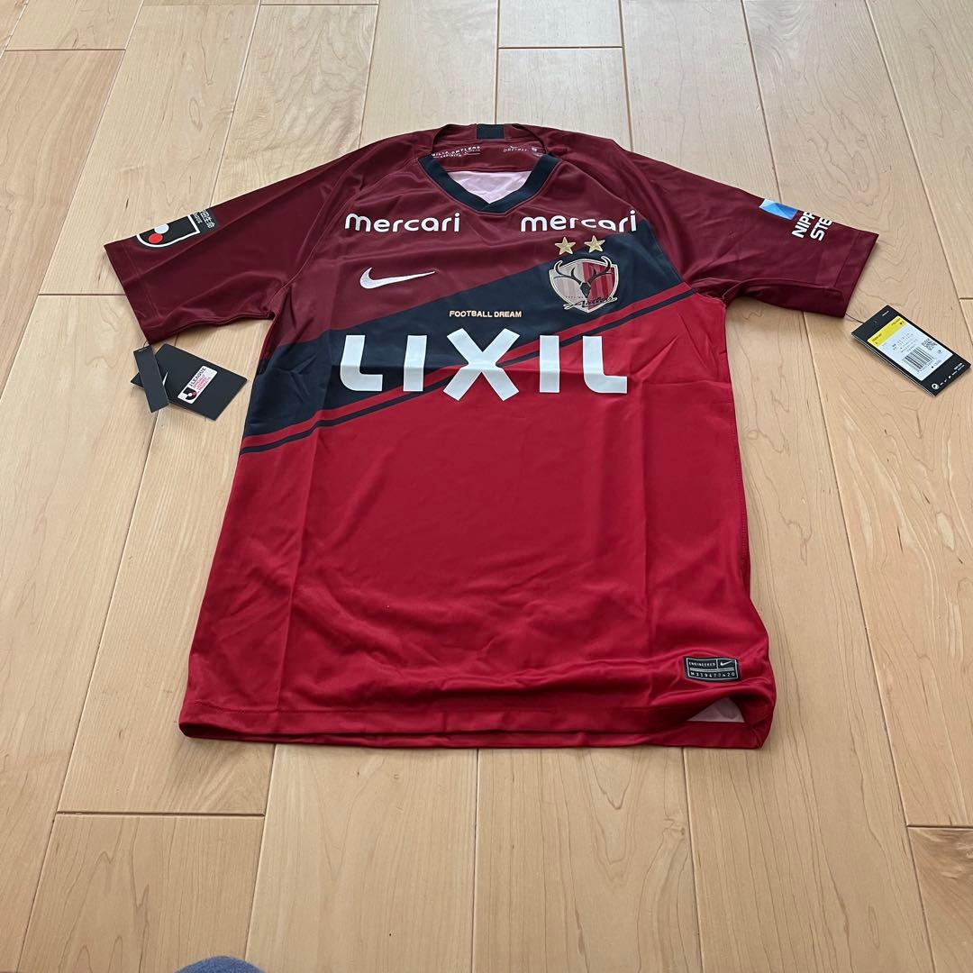 新品 タグ付き 鹿島アントラーズ ユニフォーム S 背番号なし 2020