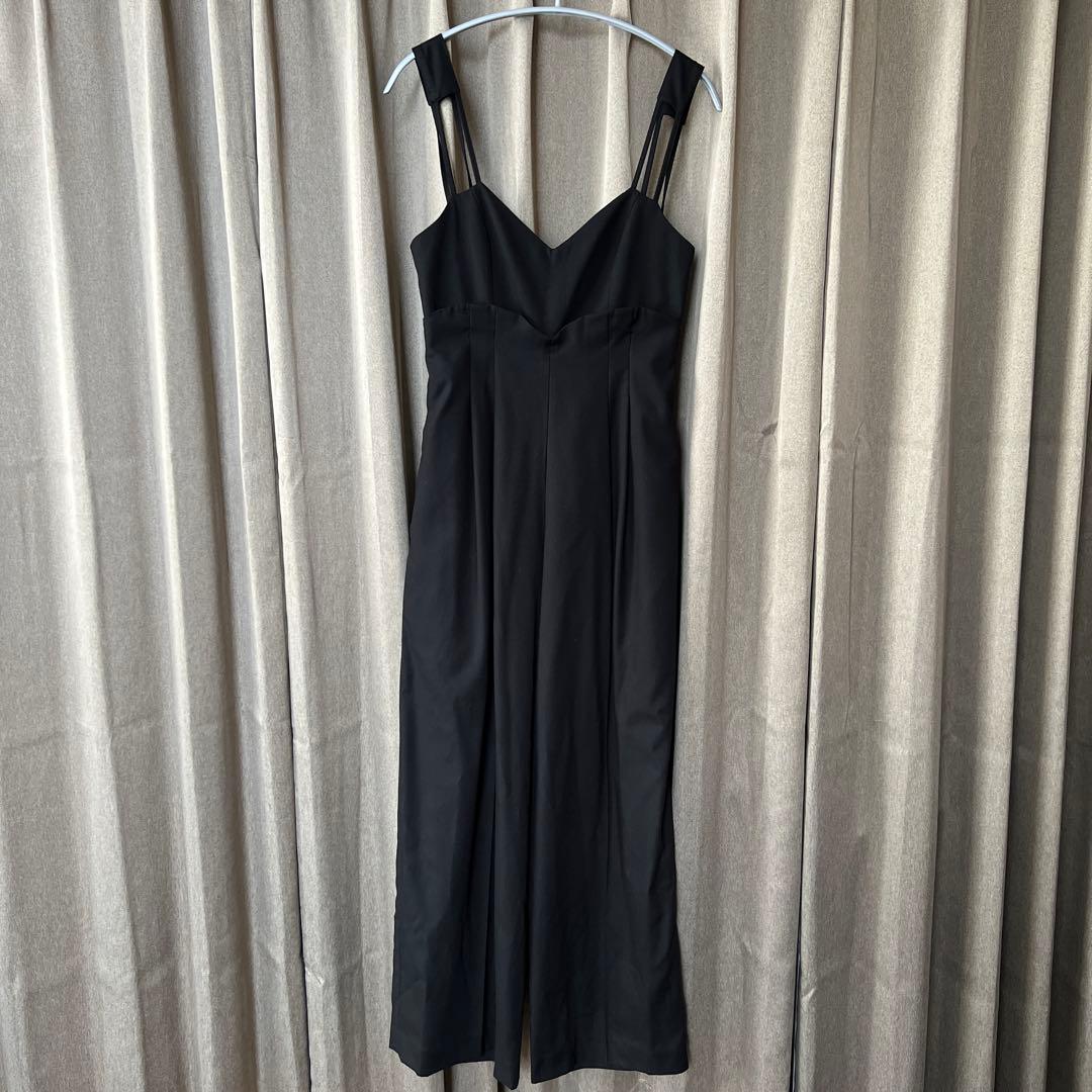 サロペット・オーバーオール・オールインワン AMERI MEDI CORD SUSPENDER WIDE PANTS Ameri（アメリ）の「MEDI CORD SUSPENDER WIDE PANTS（サロペット