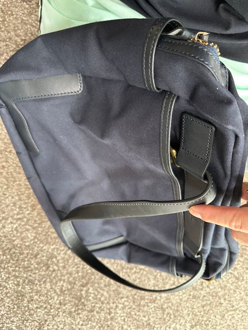 ガンゾ CB-1(シービーワン) スクエアボストンネイビー - メルカリ