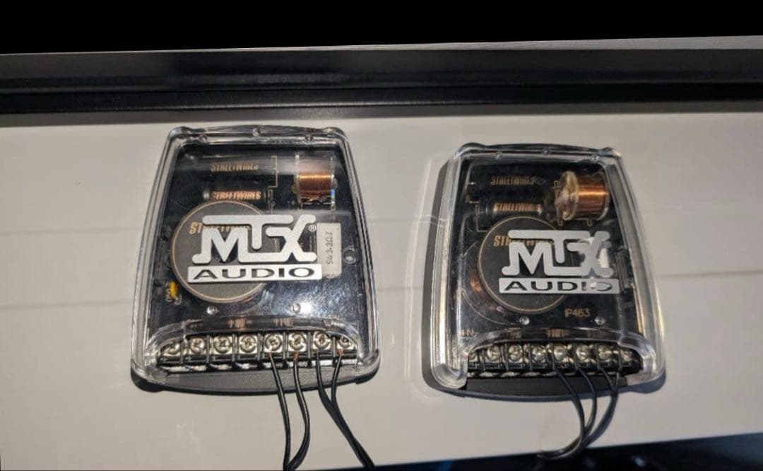 MTX IP463 コーンスピーカー 3way お手軽に3wayできます。変更のため出品し
