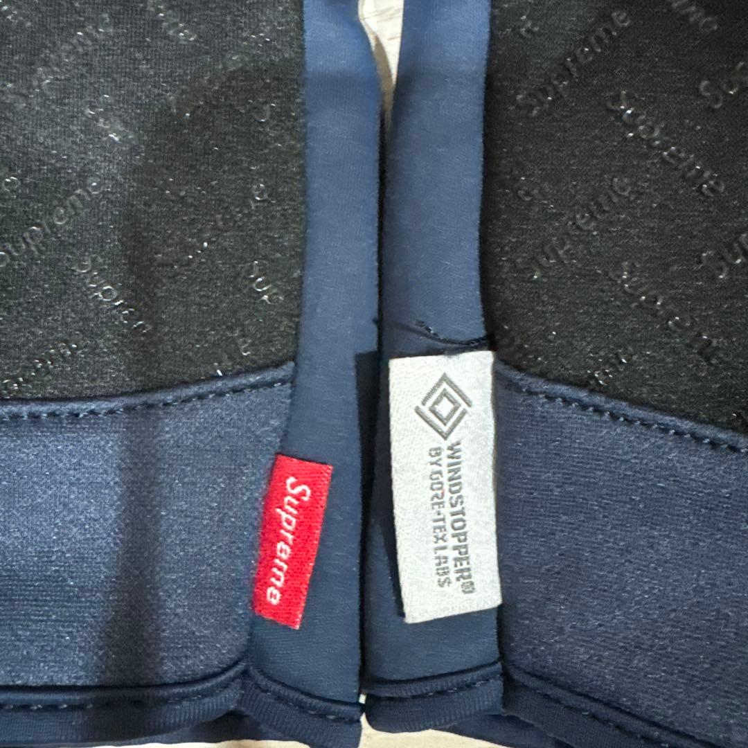 小物 Supreme WINDSTOPPER Zip Gloves \"Navy\"