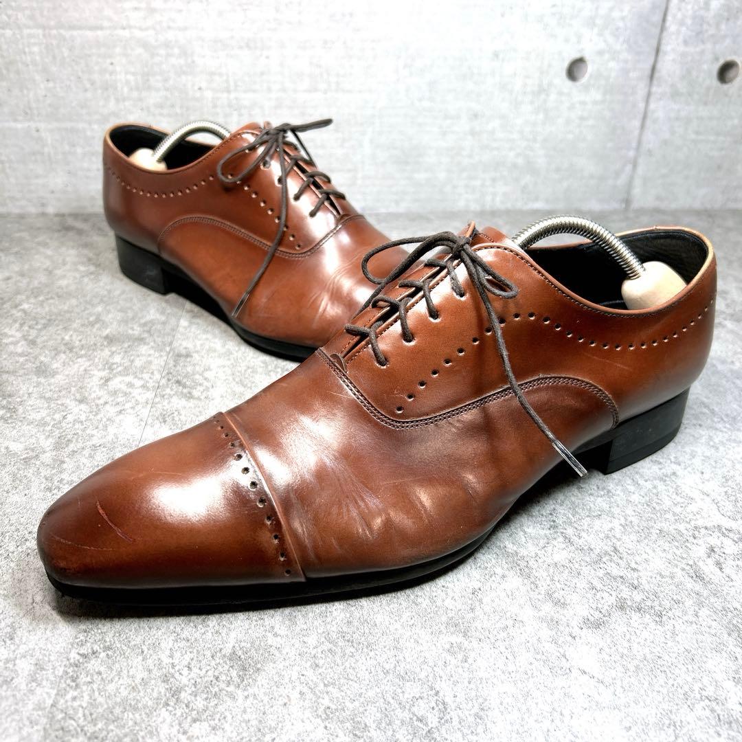 美品【REGAL】ビジネスシューズ/11LR/ストレートチップ/キャップトゥ/茶 楽天市場】□ REGALリーガル 11AL Dark Brown ダークブラウン 茶 内