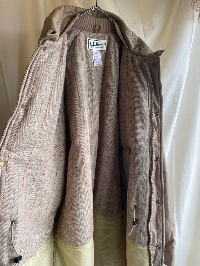 【 L.L.Bean 】 美品 80s 名作 ストームコート チンスト USA製
