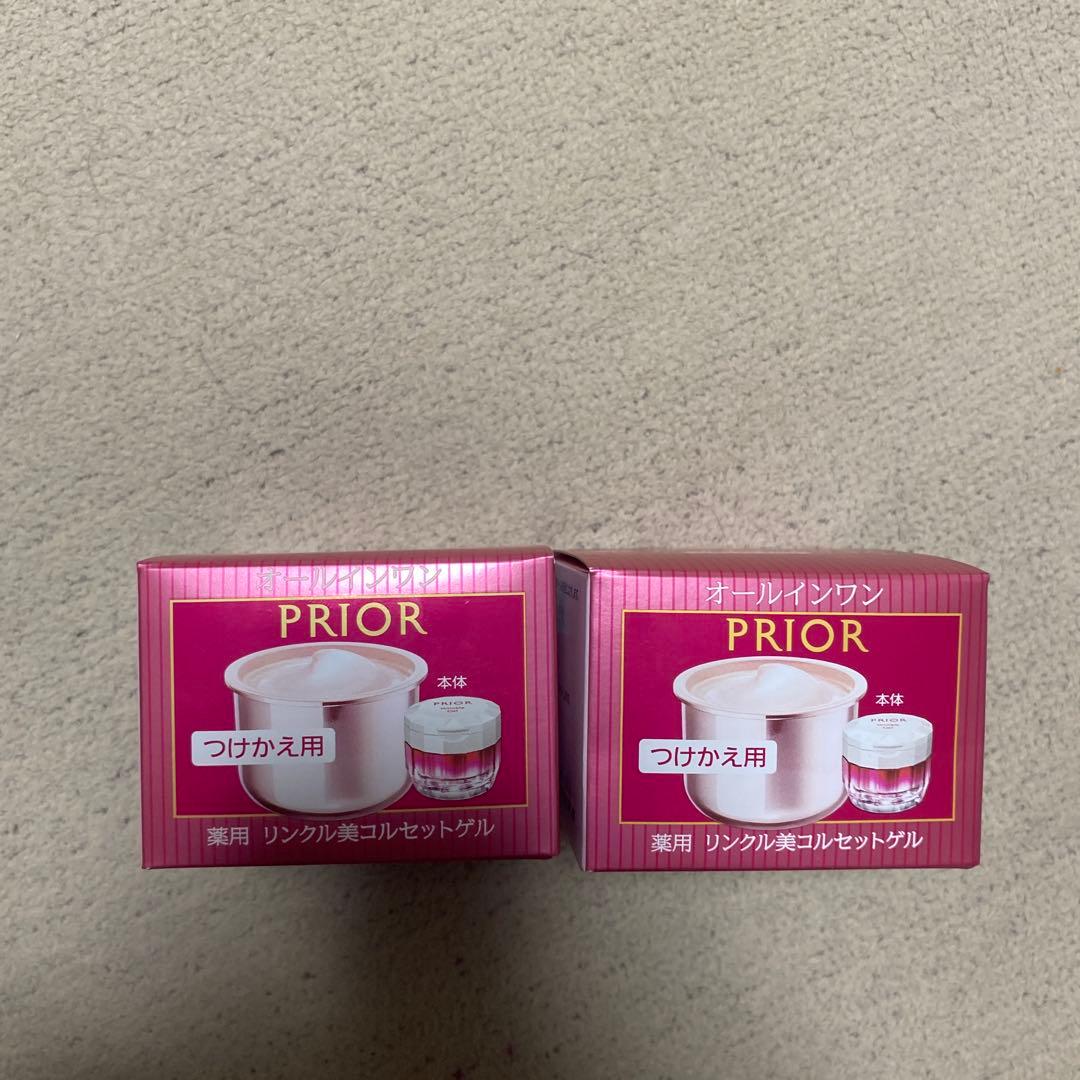 PRIOR リンクル美コルセットゲル 90g つけかえ用 PRIOR プリオール 薬用 リンクル美コルセットゲル n つめかえ用 90g