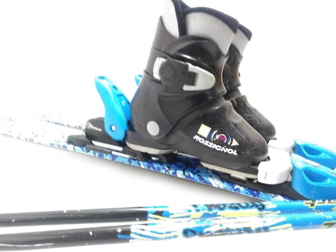 キッズジュニアスキー4点セット カザマ 96cm ロシニョール 17.5cm