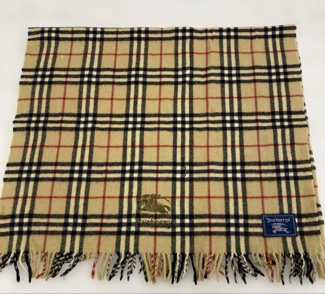 BURBERRY バーバリー ノバチェック 膝掛け ウール100%【即日発送