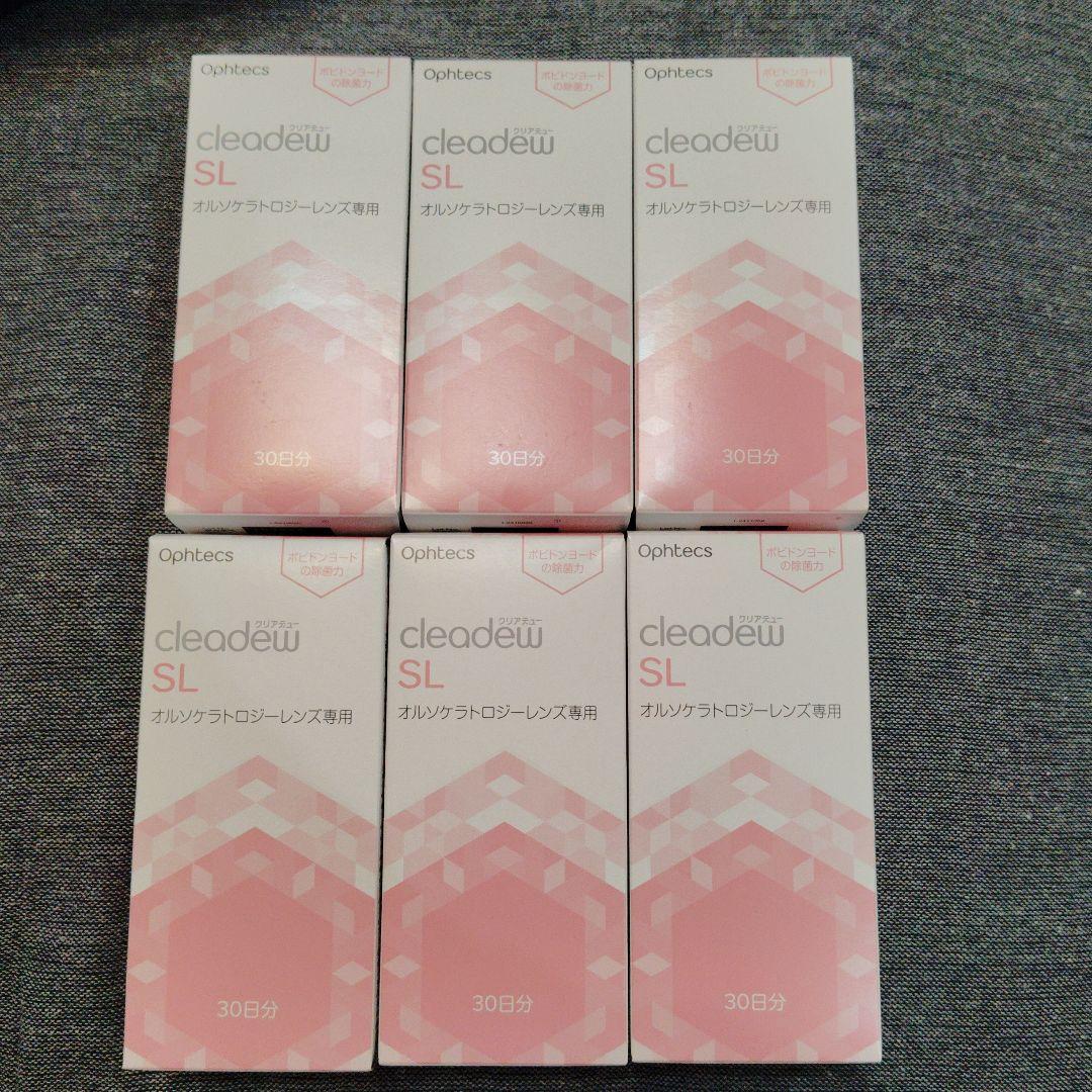 cleadew SL 30日分 6個　オルソケラトロジー洗浄保存剤 Amazon | 【オフテクス】クリアデュー O2 30日分 ×6箱セット