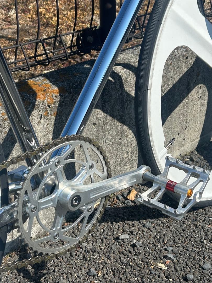 FUN ピスト パシュート シングルスピード 自転車 美品 メッキ 個性的