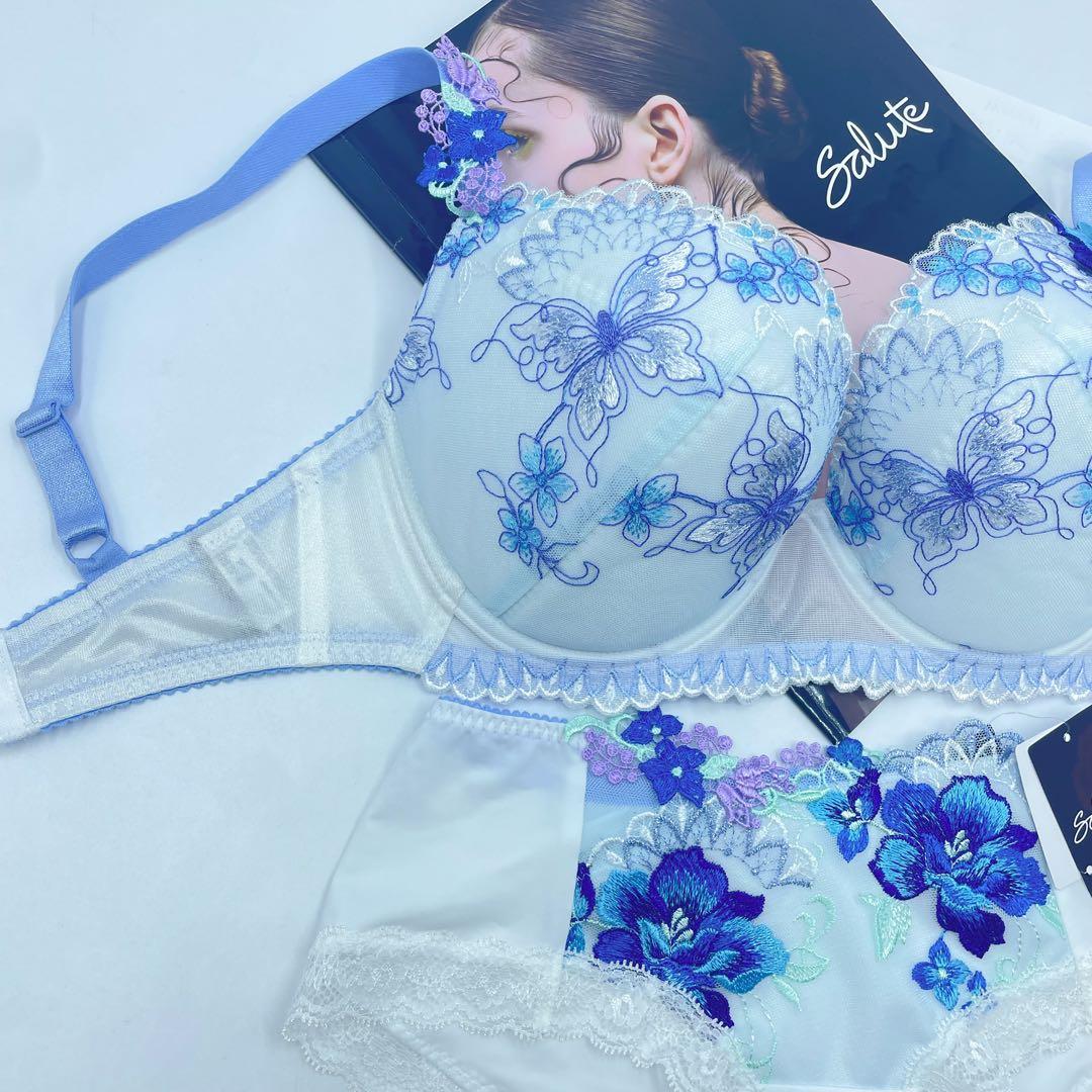 ワコール サルート42G P-up 42G みずがめ座 ブラ&ショーツI65M - メルカリ