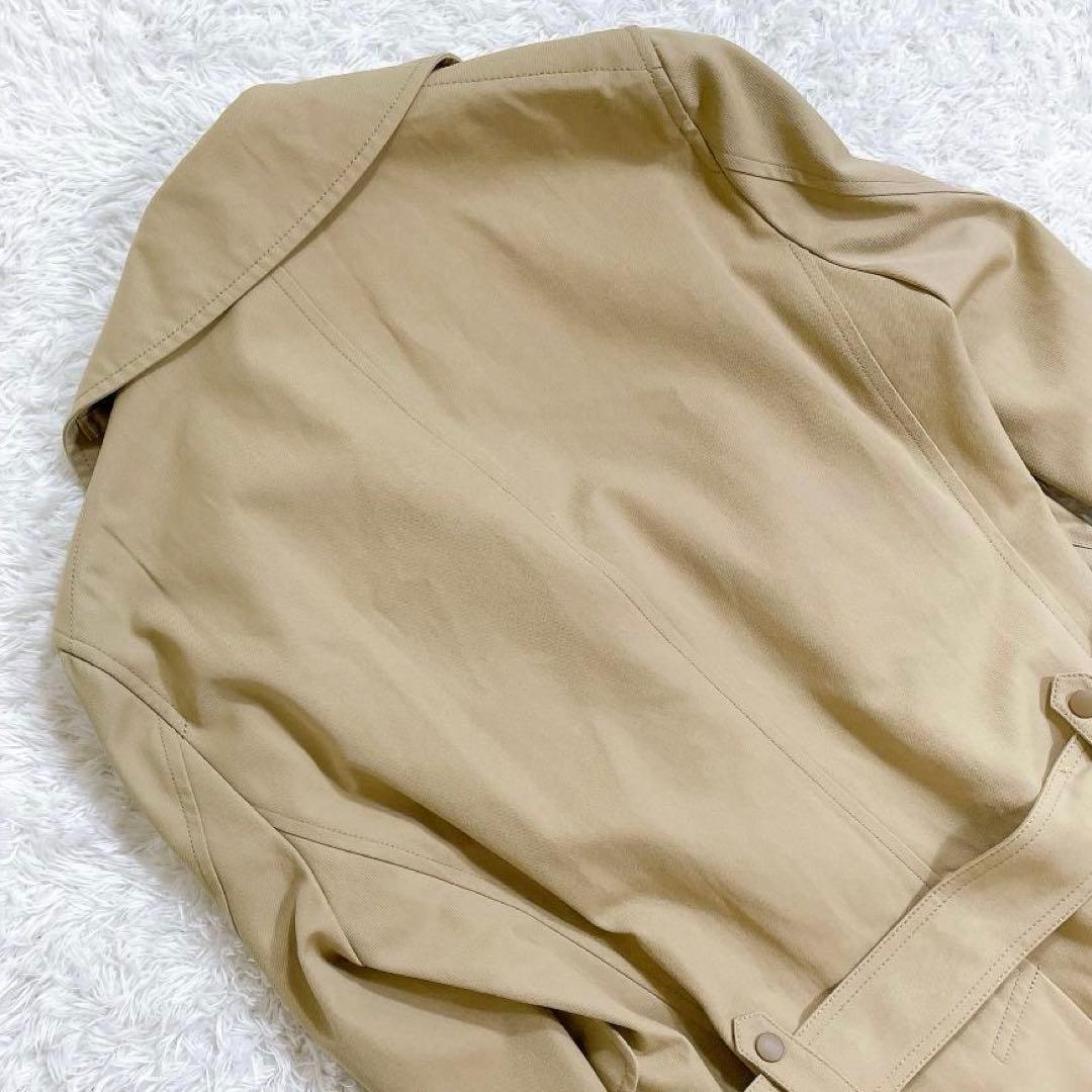 美品】 定価12万 kolor カラー モーターサイクルコート ベージュ S