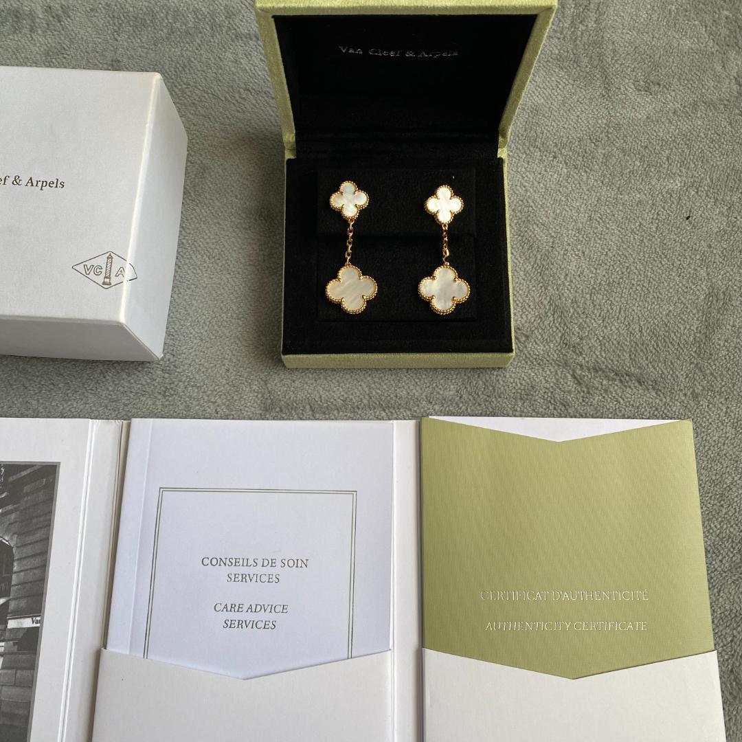 ヴィンテージ・アルハンブラ ピアス Van Cleef ＆ Arpels（ヴァンクリーフ ＆ アーペル） ヴィンテージ