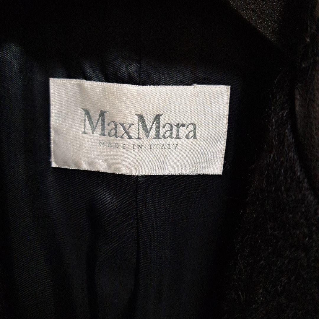 さ*お様 Max Mara 白タグ コート アルパカ レザー モコモコ - メルカリ