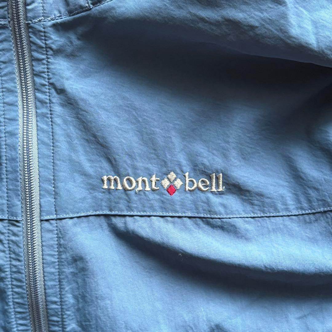 希少 montbell tech shell jacket y2k 短丈 刺繍