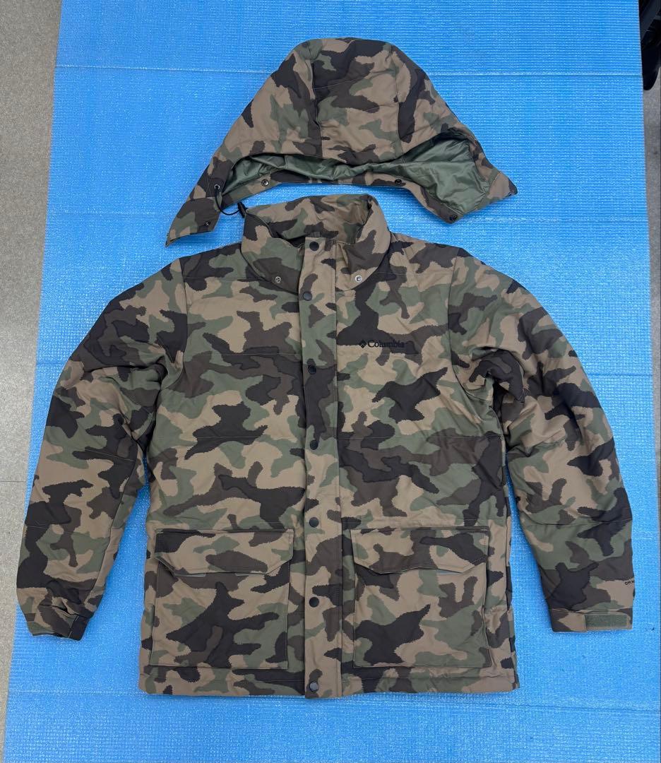Columbia 迷彩柄 ロックホールダウンジャケット Lサイズ - メルカリ