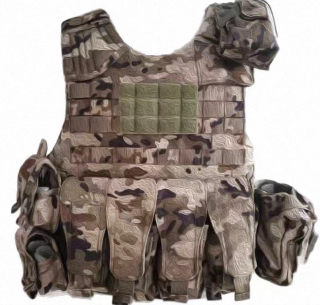 中国軍　21式 Yes Sir shop】 中国人民解放軍 21式 星空林地迷彩 プレートキャリア