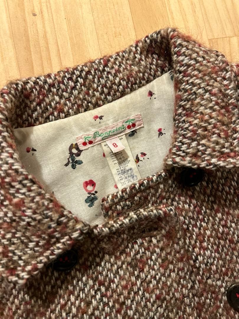 ボンポワン　ダブルブレストコート 8an SUPER 160S DOUBLE SAXONY | ダブルブレストコート - UNISEX / ATON