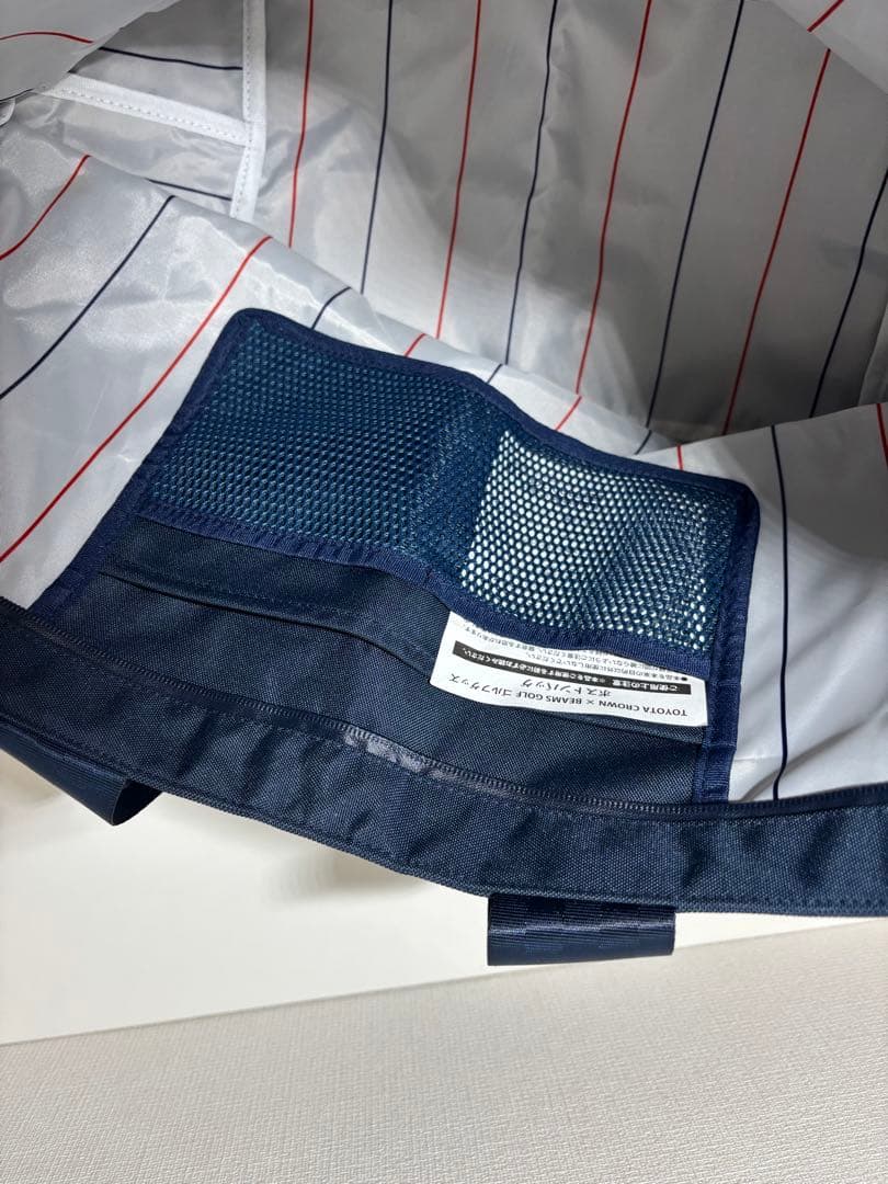 未使用品 BEAMS GOLF ネイビー ロッカーバッグ - メルカリ