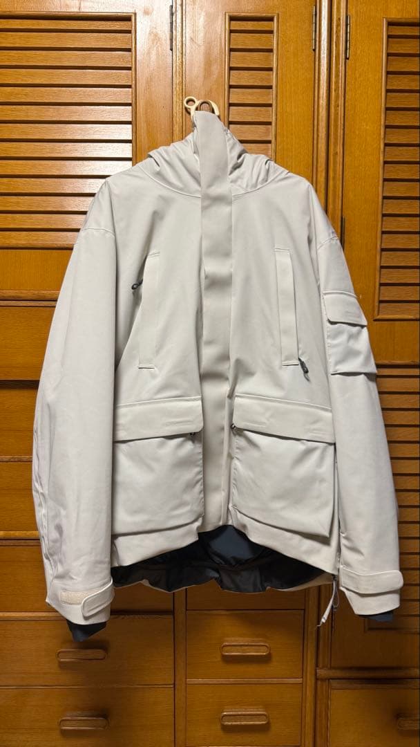 43degrees 43Dセットアップ　オフホワイトビブパンツ 43DEGREES スノーボードウェア レディース パンツ スキーウェア スノボ