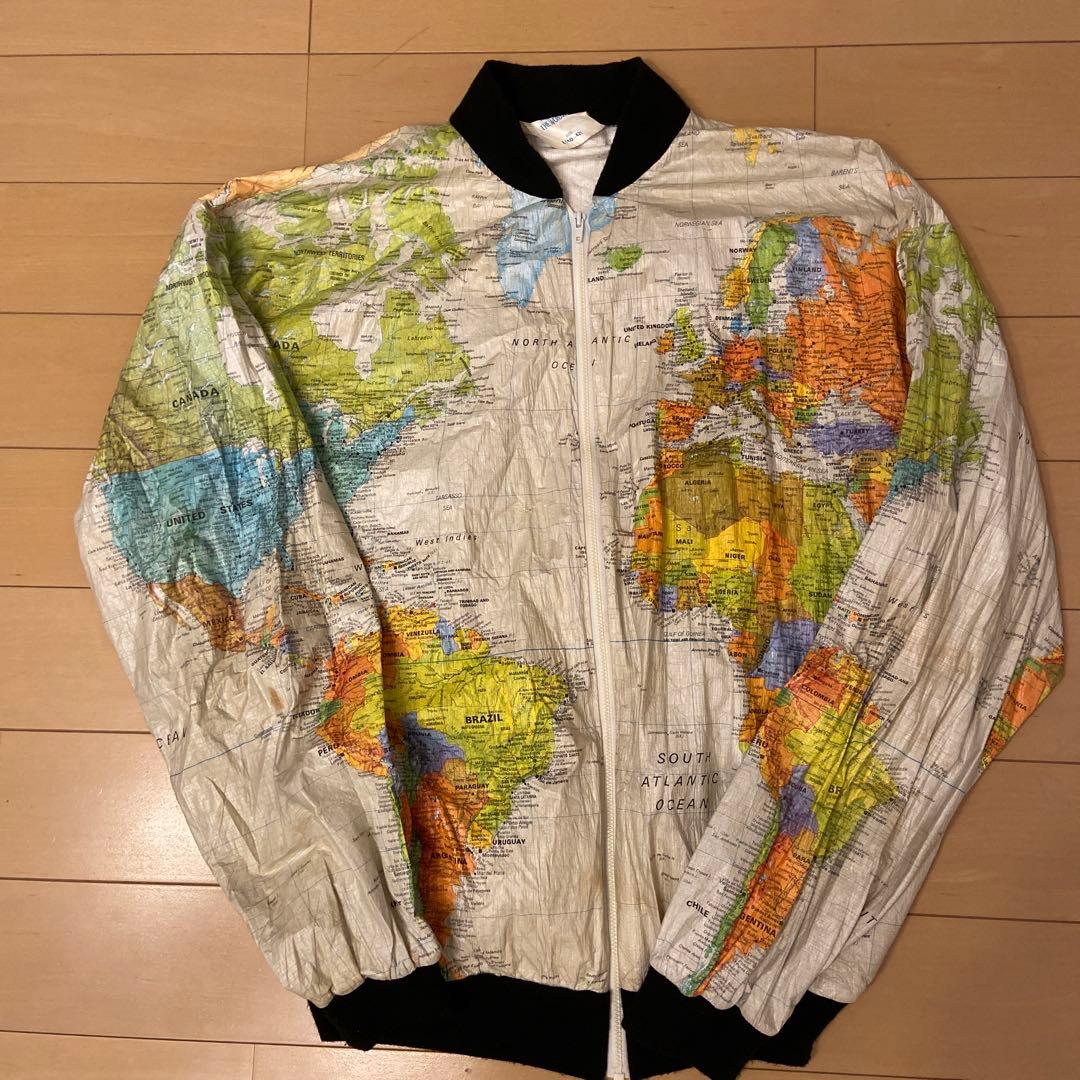 世界地図 ペーパージャケット NIRVANA カートコバーン L ビンテージ