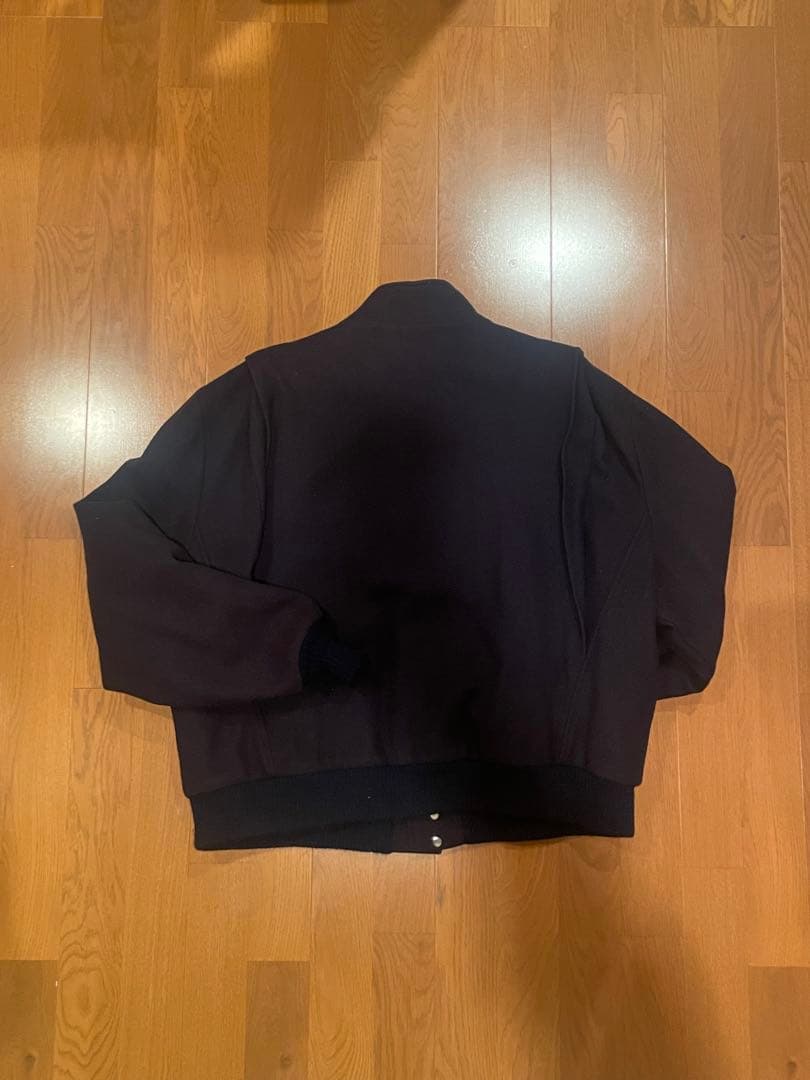 【チェスナット】L.L.Bean チェック裏地 ウールブルゾン 短丈