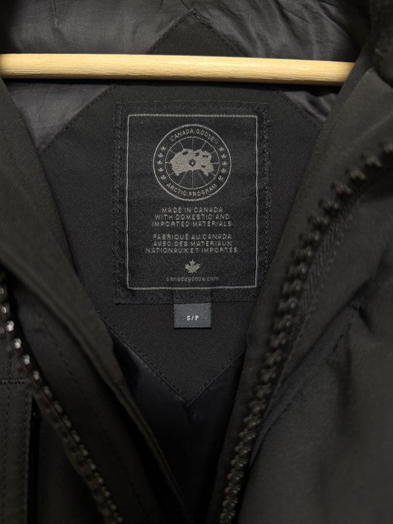 最終セール‼️安心鑑定カナダグースMAITLAND PARKA ブラックレーベル