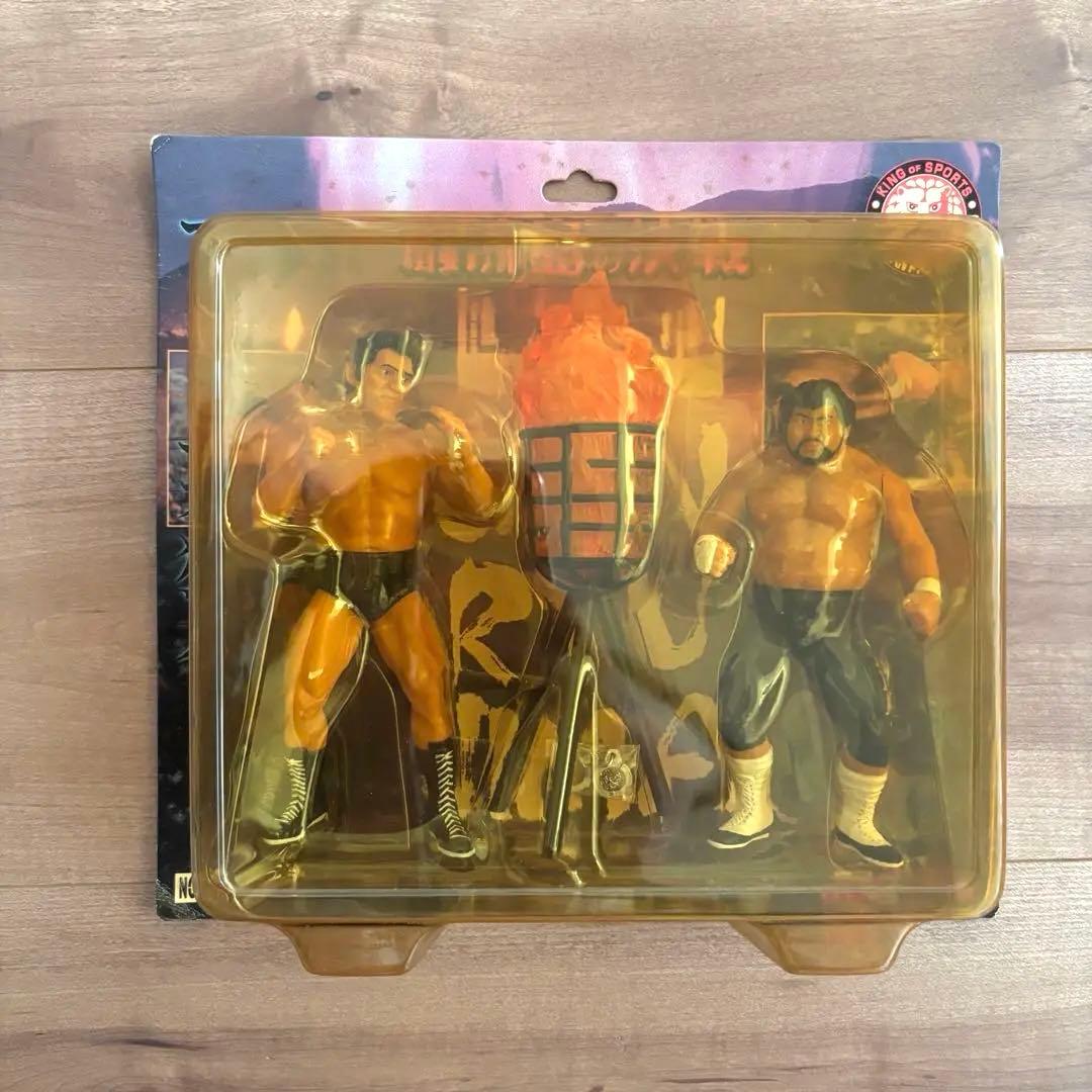 アントニオ猪木 マサ斎藤 巌流島の決戦 フィギュア 新日本プロレス