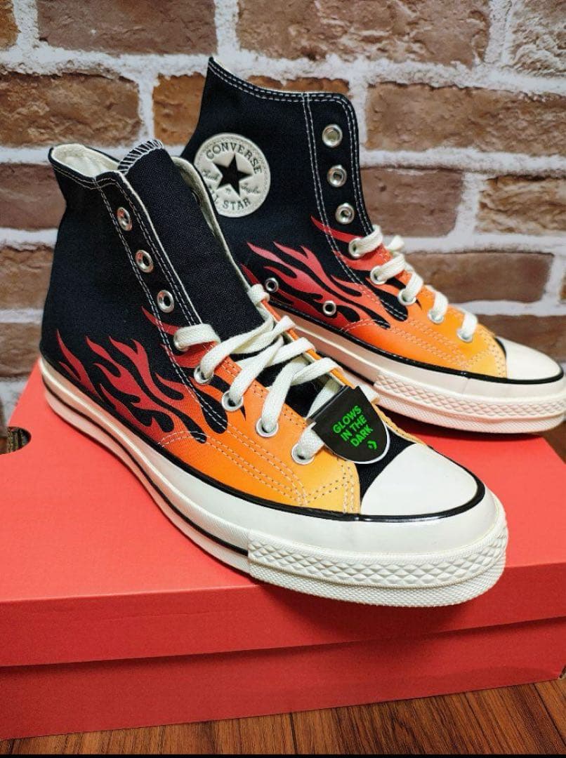 USA企画】CONVERSE CT70 蓄光 ファイヤーパターン フレイム - メルカリ