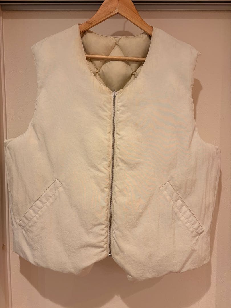 Stussy Reversible Quilted Vest “White” L