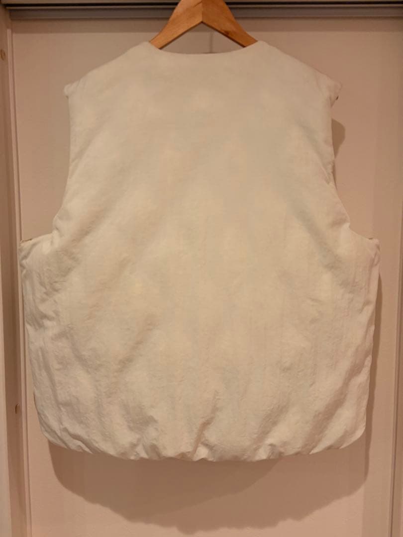 Stussy Reversible Quilted Vest “White” L