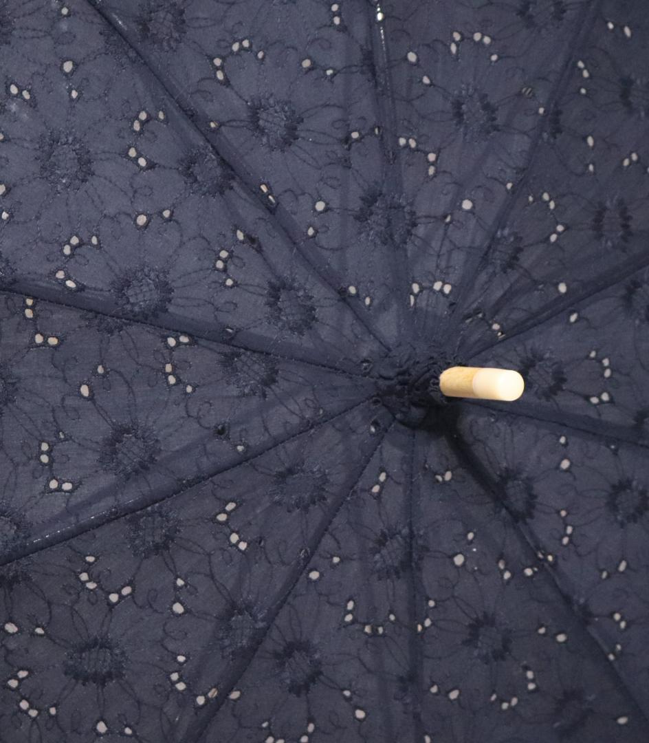 新品タグ付き【前原光栄商店】長傘 総刺繍 繊細レースかわず張り 高級