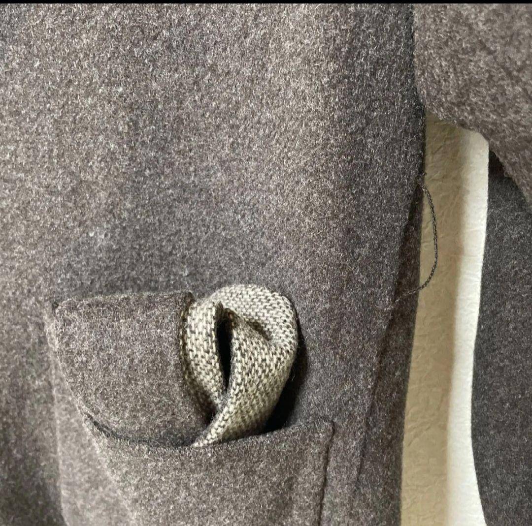 ブラックフライデー ラルフローレン リバーシブル ウール フーデッド