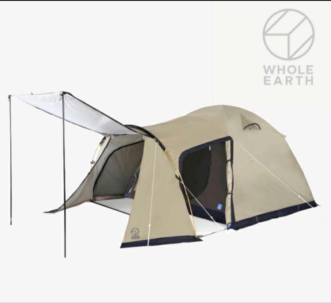 EARTH DOME 240 テント &専用フロアマット、グランドシート 未使用 アースドーム240専用グランドシートとフロアマットのセット