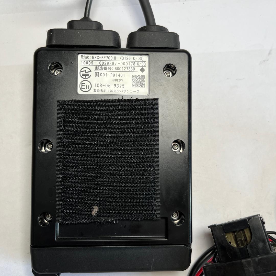 ETC2.0 バイク用ETC アンテナ別体式 ミツバ MSC-BE700II - メルカリ
