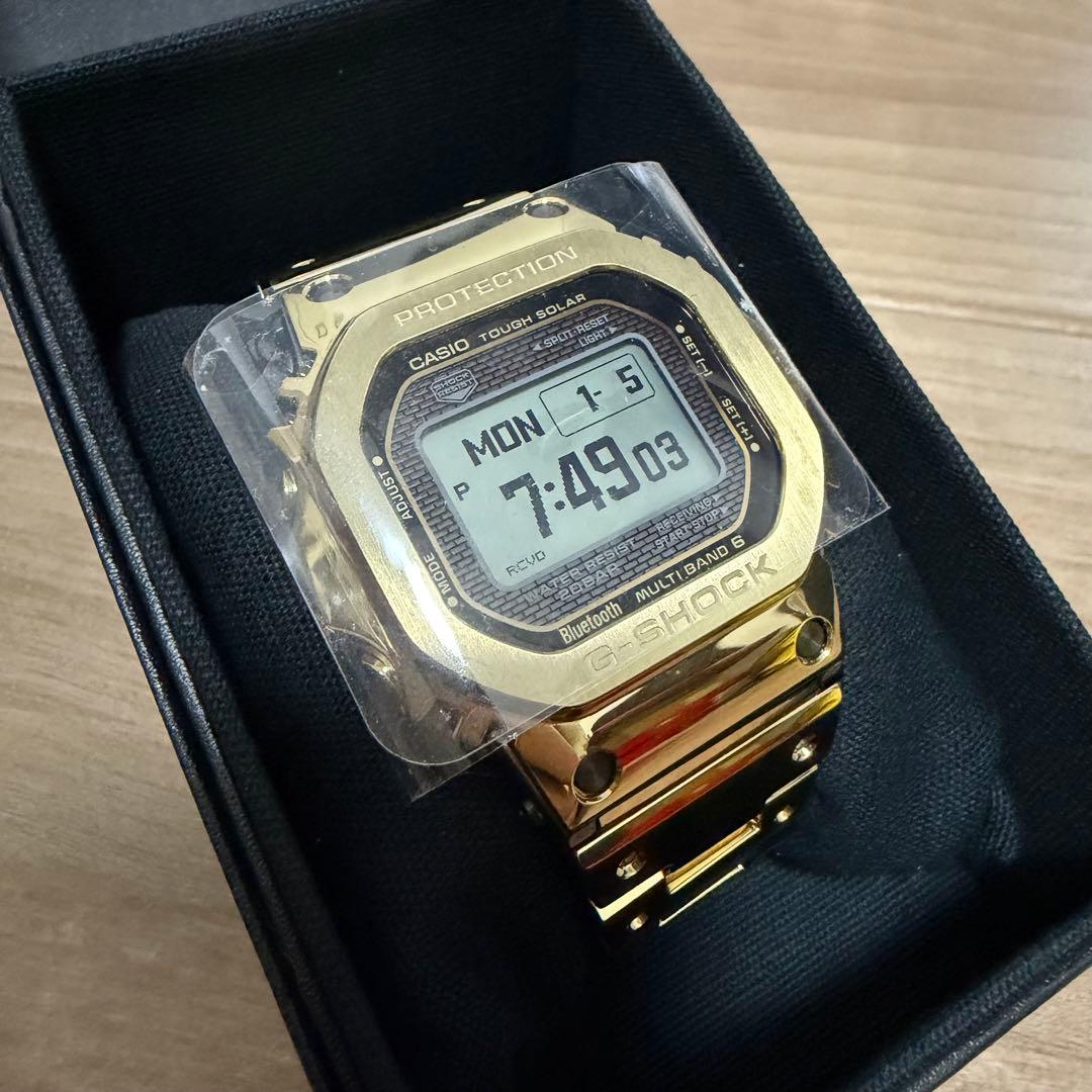 G-SHOCK フルメタル MIP液晶 GMW-BZ5000GD-9JFゴールド - メルカリ