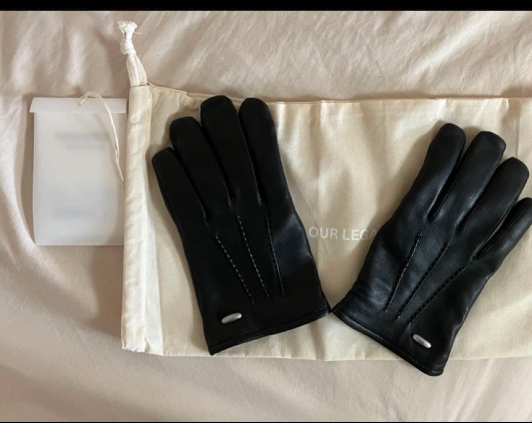 our legacy his gloves レザーグローブ　モード　深水光太 OUR LEGACY】HIS GLOVES / S - メルカリ