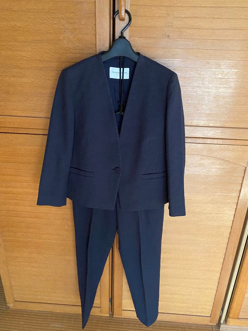 トゥモローランド　パンツスーツ ZELANDER GRAY ストレートパンツ｜トゥモローランド 公式通販