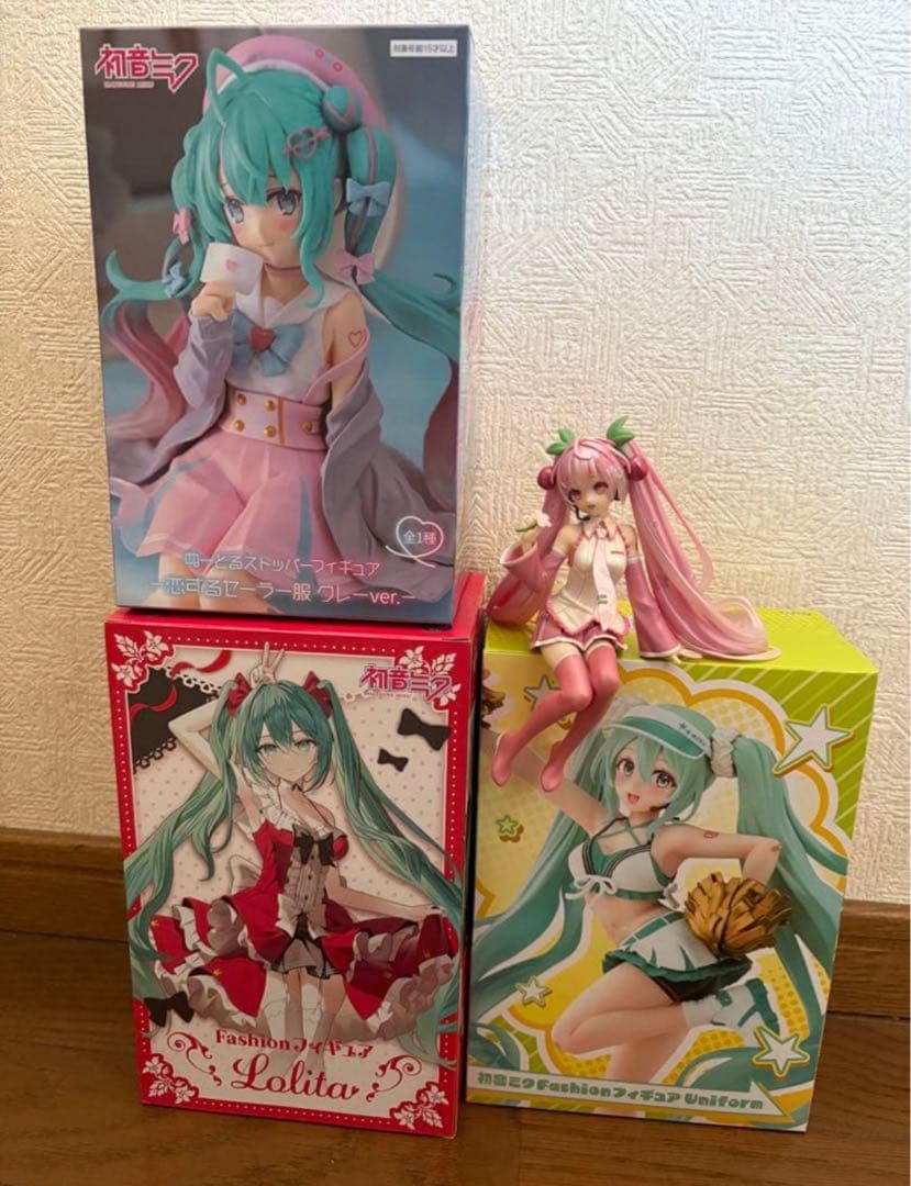 初音ミク フィギュア プライズ まとめ売り セット - メルカリ
