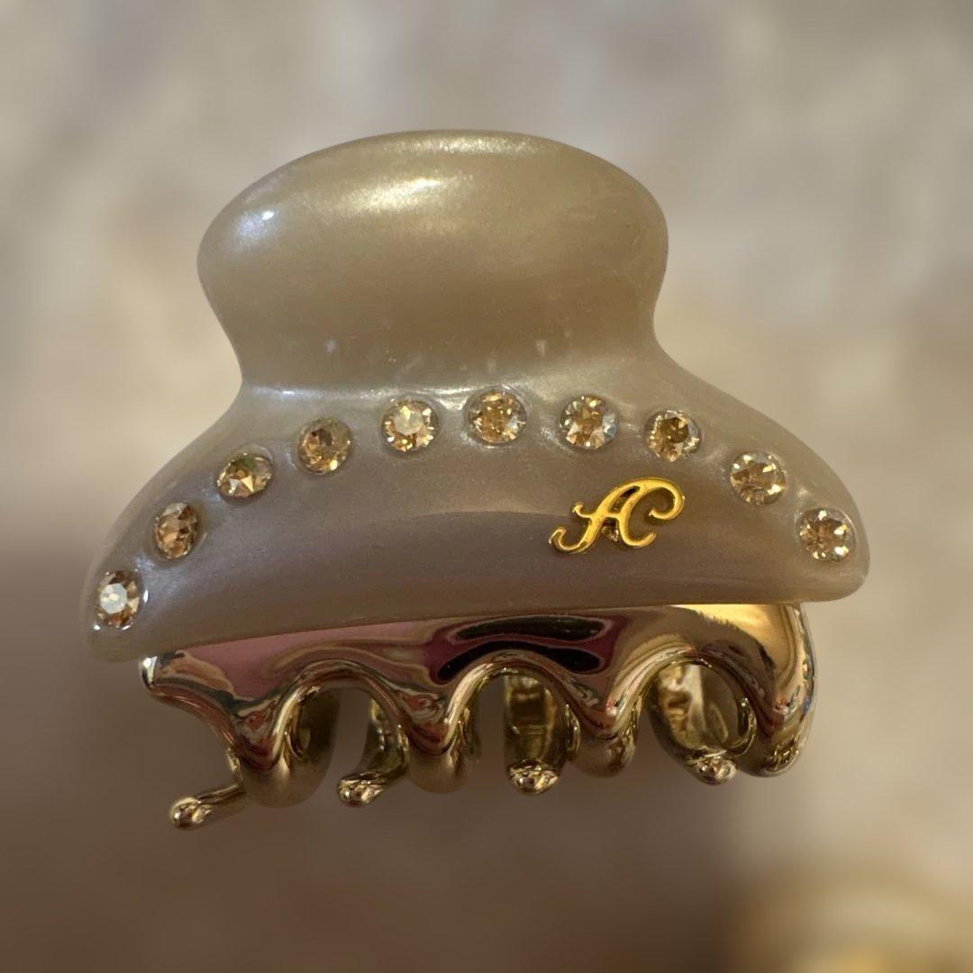 acca クリスタルヘアクリップ2個セット - ヘアアクセサリー激安