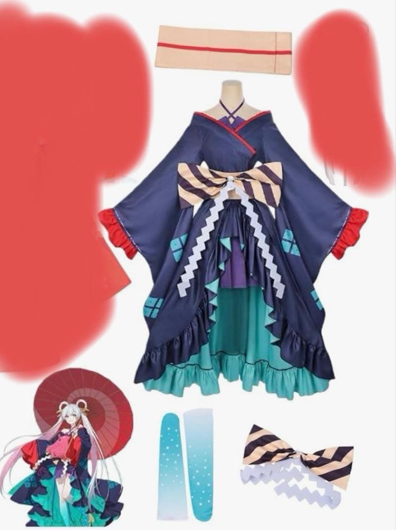 超かぐや姫　月見ヤチヨ　コスプレ衣装 超かぐや姫！ 月見ヤチヨ コスプレ衣装
