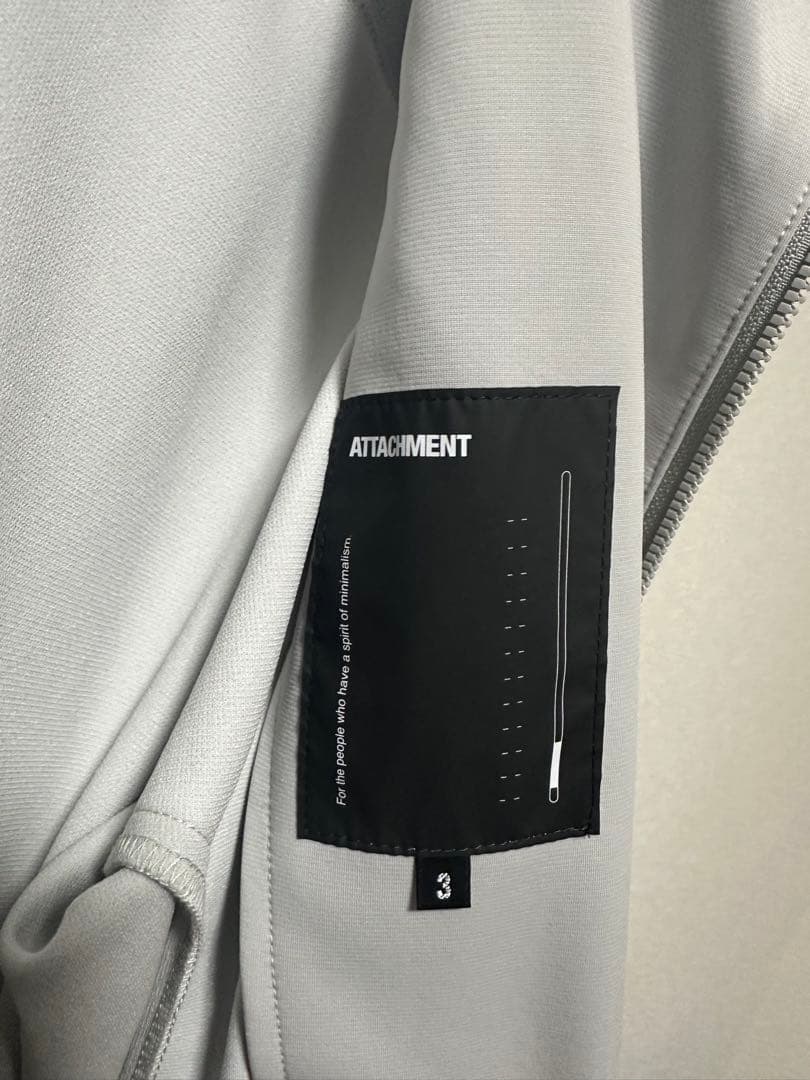 ATTACHMENT TECHNICALTRACKJACKET サイズ3 ATTACHMENT